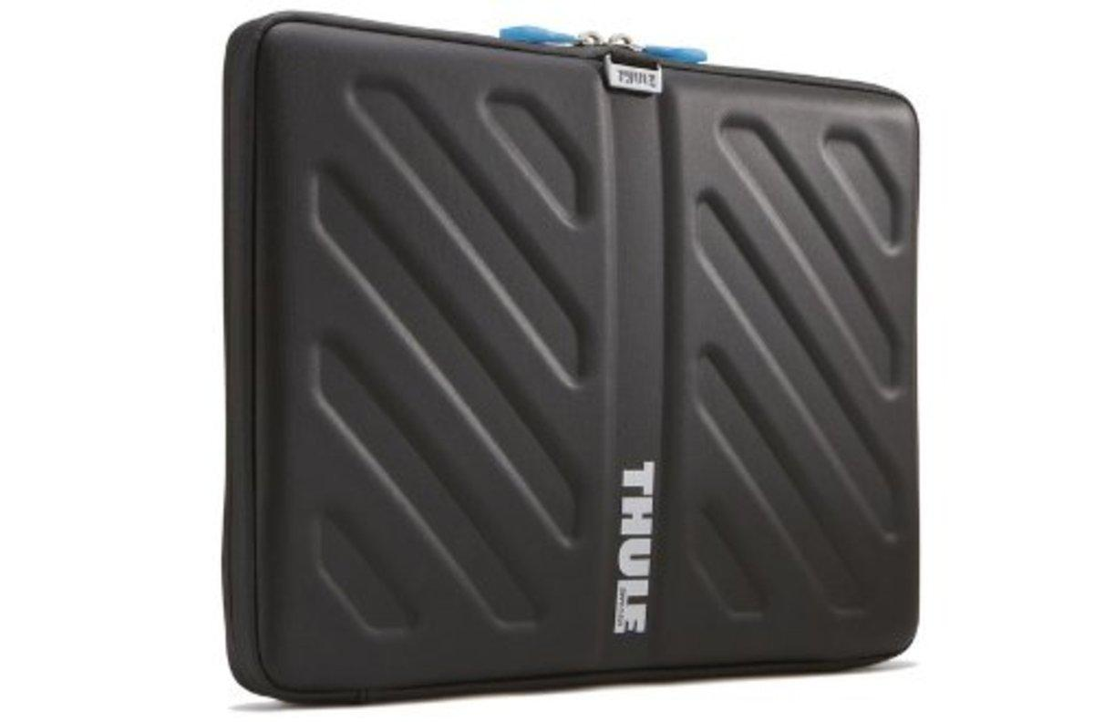 Funda para portátil - Thule Gauntlet, 13 pulgadas, cremallera resistente al agua, color negro