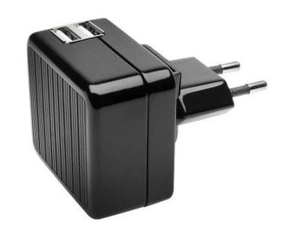 Cargador de viaje - Kensington AbsolutePower Dual, con conexión USB