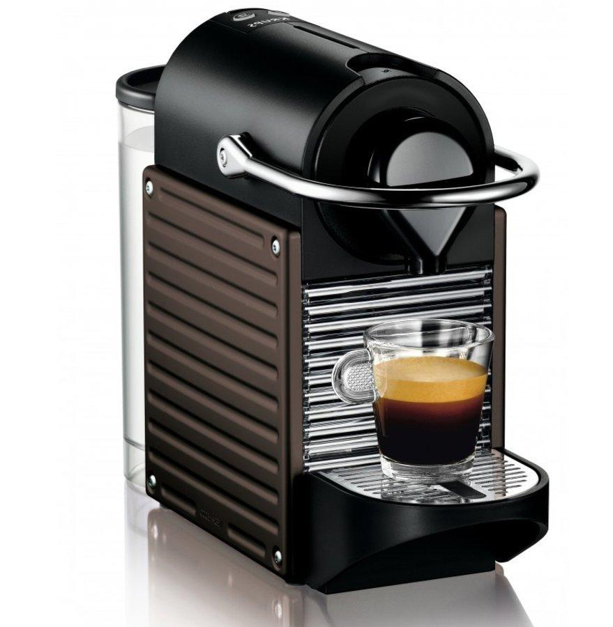 Cafetera de cápsulas Nespresso - Krups XN3008 IB CHOCOLATE Presión de 19 bares, Automática