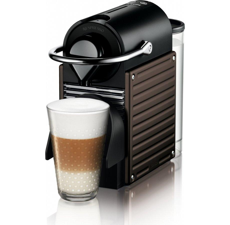 Cafetera de cápsulas Nespresso - Krups XN3008 IB CHOCOLATE Presión de 19 bares, Automática
