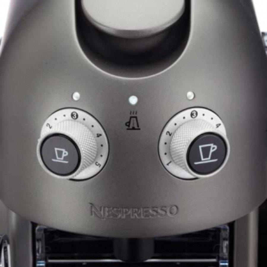 Cafetera de cápsulas Nespresso - Krups XN8105 GRAN MAESTRIA TITANIUM Presión de 19 bares,