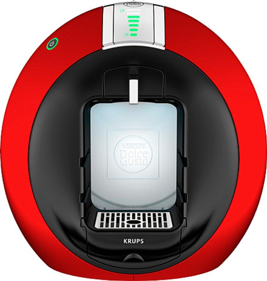 Cafetera de cápsulas - Nescafé Dolce Gusto Krups KP5105 CIRCOLO ROJA Presión de 15 bares,