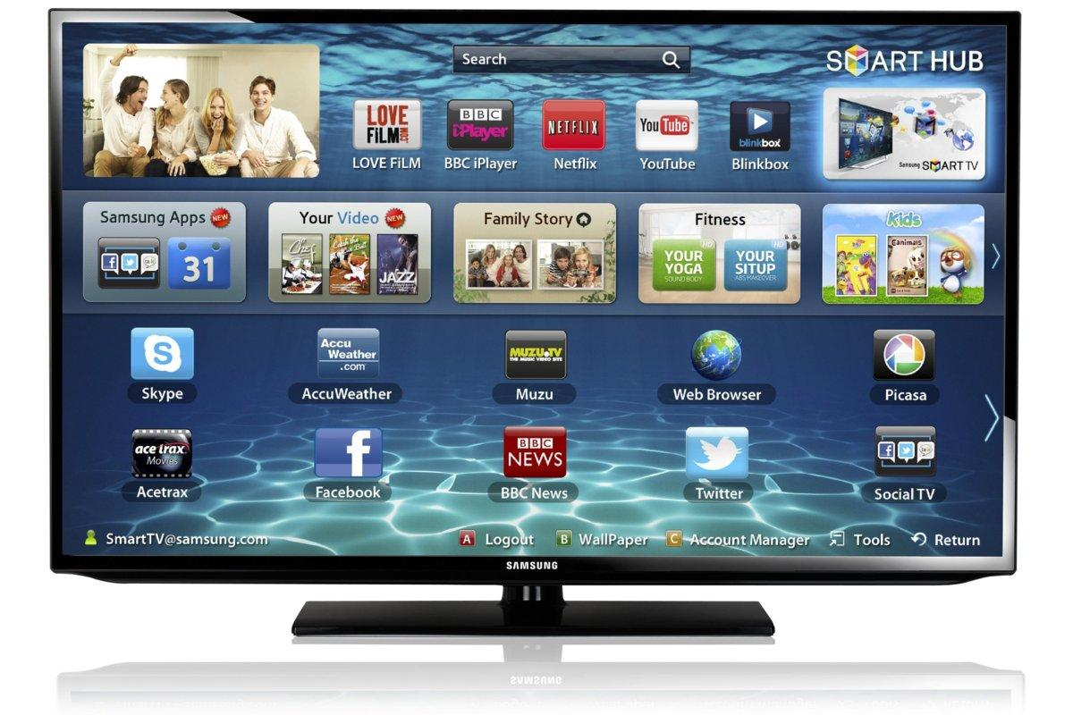 TV LED 40" - Samsung UE40EH5300 Smart TV, WiFi Ready, 100Hz