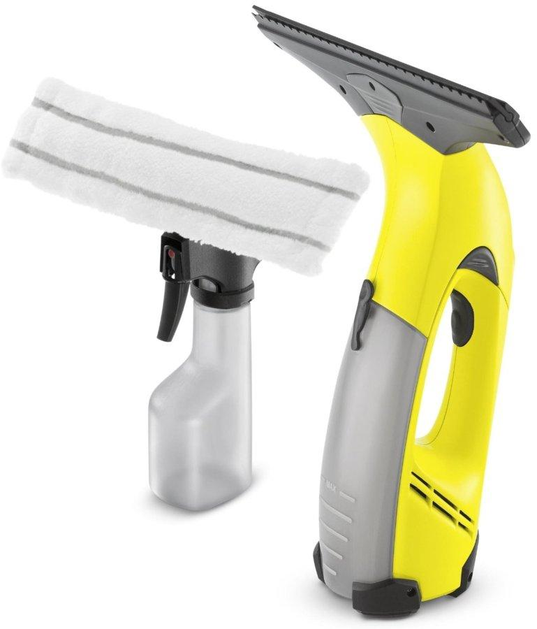 Limpiacristales - Karcher WV 50 Plus Recargable, Especial ventanas y cristales, Batería de litio