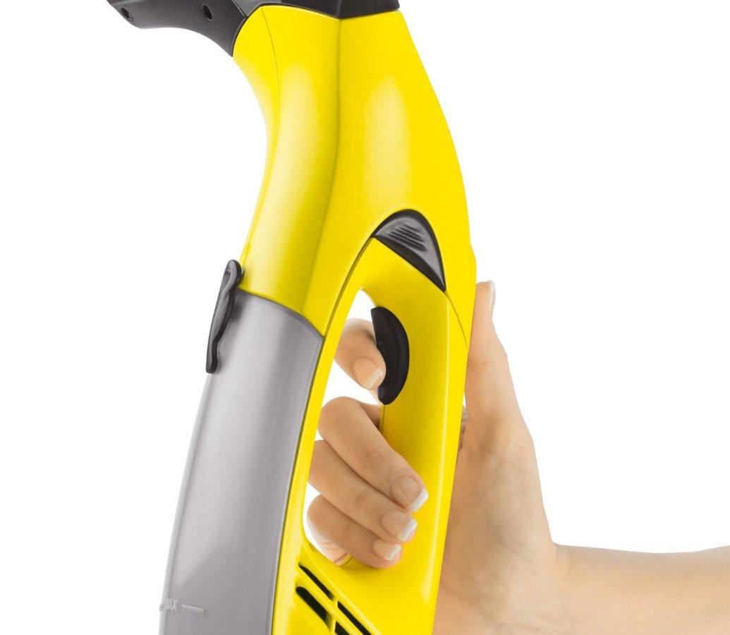 Limpiacristales - Karcher WV 50 Plus Recargable, Especial ventanas y cristales, Batería de litio