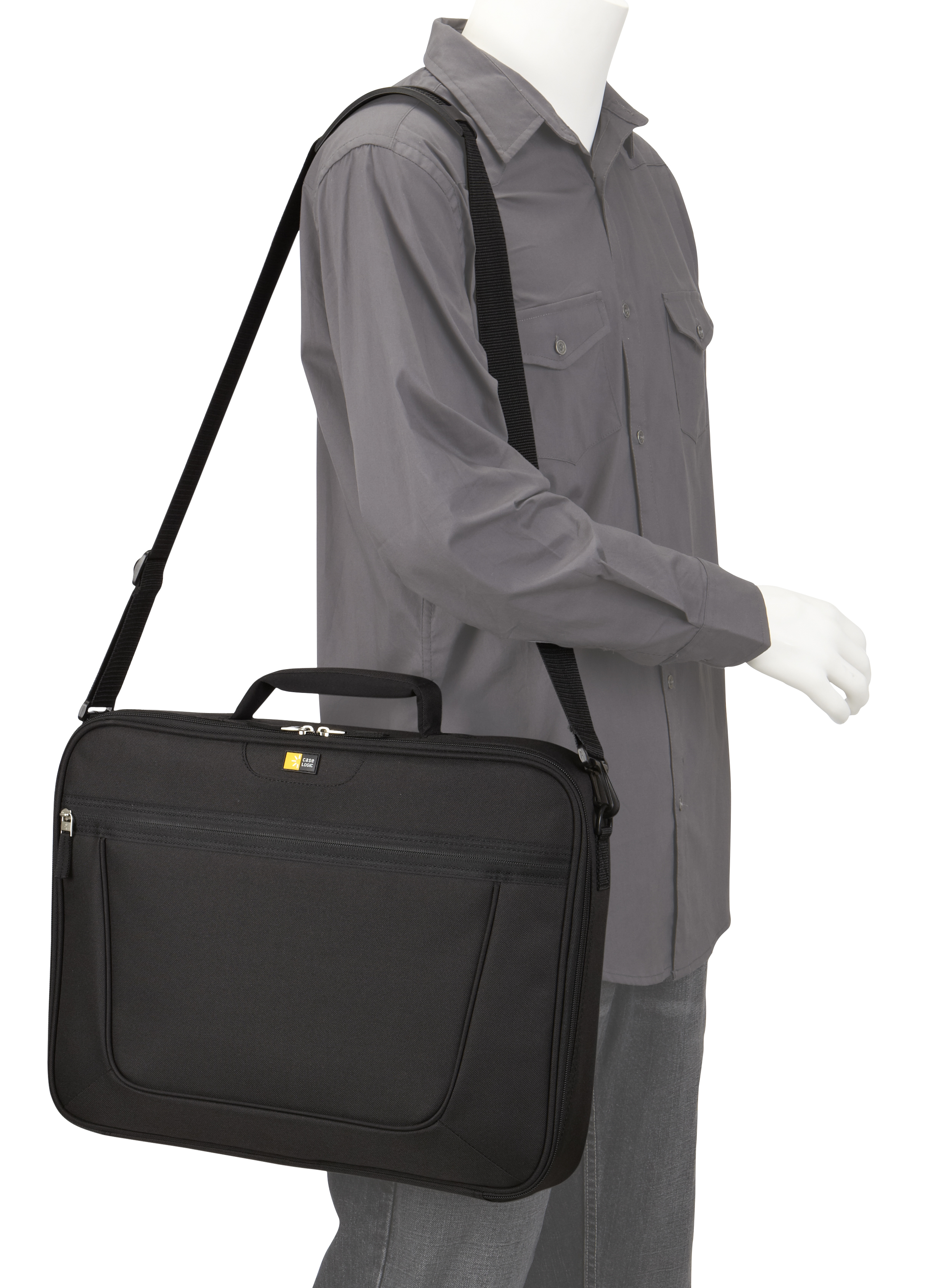 Maletín para portátil - Case Logic VNCI-217, Negro