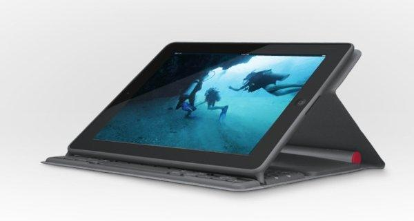 Funda con teclado para iPad Logitech Solar Keyboard Folio