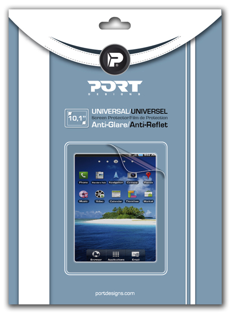 Protector pantalla Port 180641 universal 10.1"