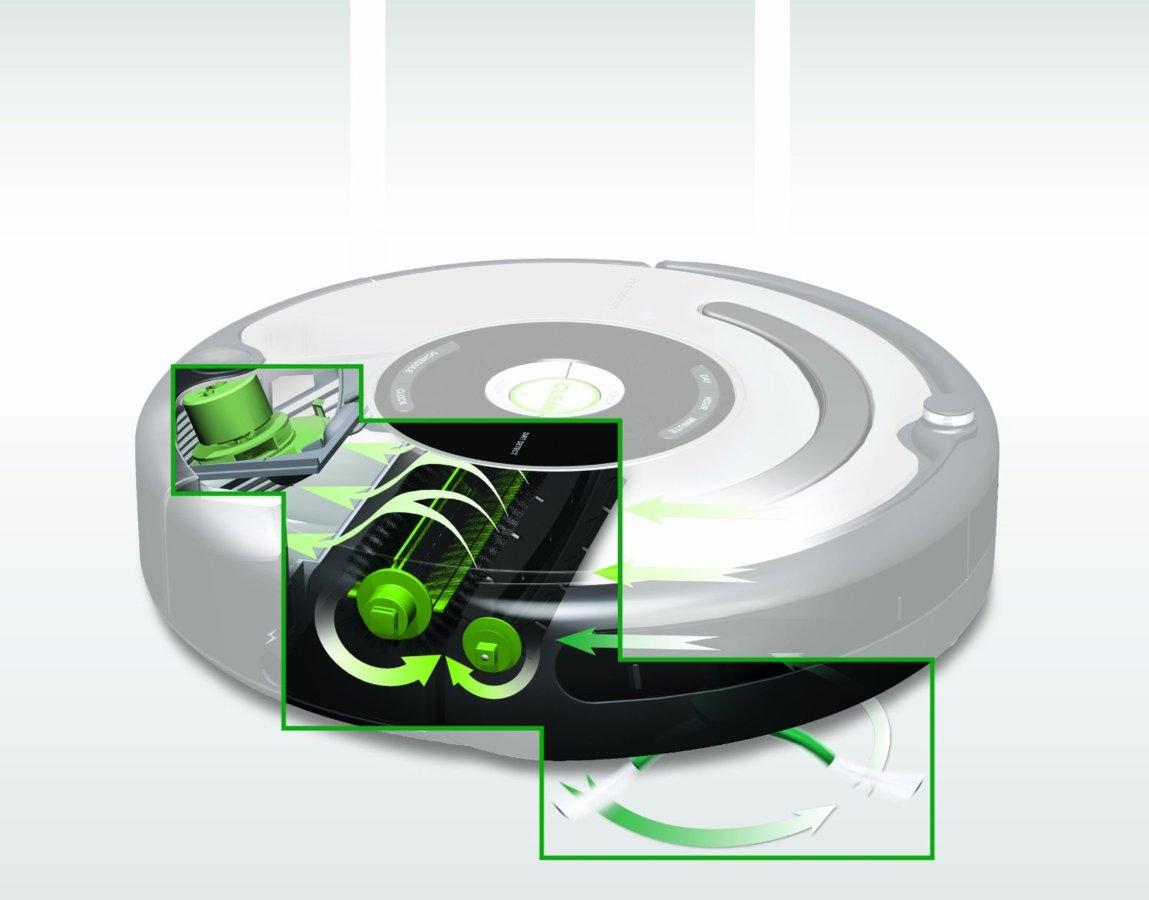 Robot aspirador - iRobot ROOMBA 631 IAdapt Depósito AeroVac Apto para todo tipo de suelos