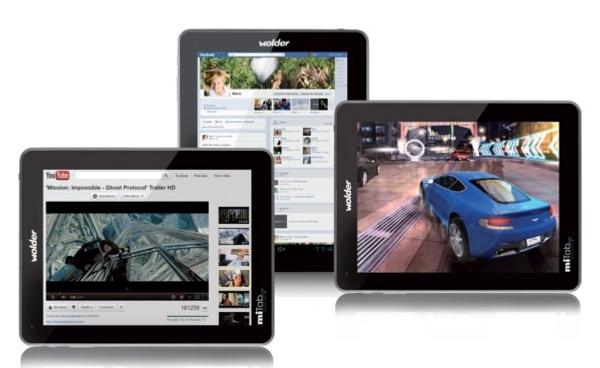 Tablet - Wolder Mitab Diamond pantalla IPS,16 GB, Dual Core