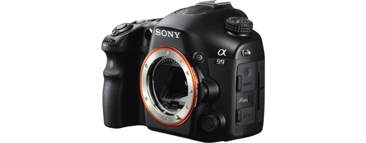 Cámara réflex - Sony Alpha SLT- A99V, Cuerpo, 24.3Mp, GPS