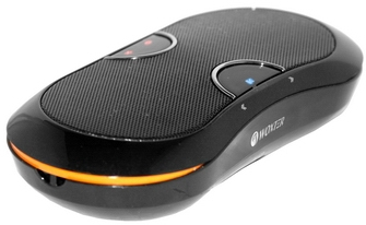 Altavoz estéreo - Woxter I-Sound 100, 12W, negro y naranja, reproductor MP3 integrado