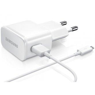 Cargador USB - Samsung ETA-U90EWEPGWW para Tablet o Smartphone, en blanco
