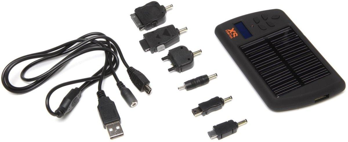 Cargador solar - Xsories XS-MUSOL 6 adaptadores, Reproductor música y radio FM