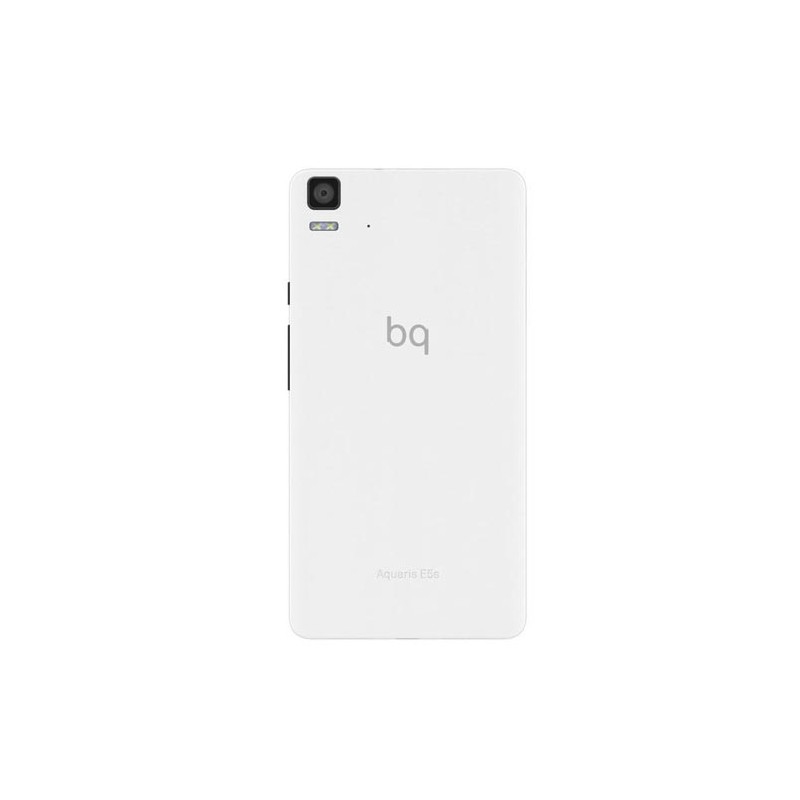 Móvil - BQ Aquaris E5s, Dual SIM, 16GB, pantalla HD 5", Quad-Core, blanco