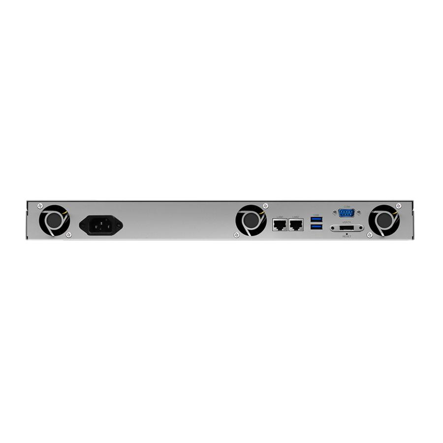 Servidor NAS - Synology RackStation RS815 Bastidor (1U) Ethernet Negro, Plata