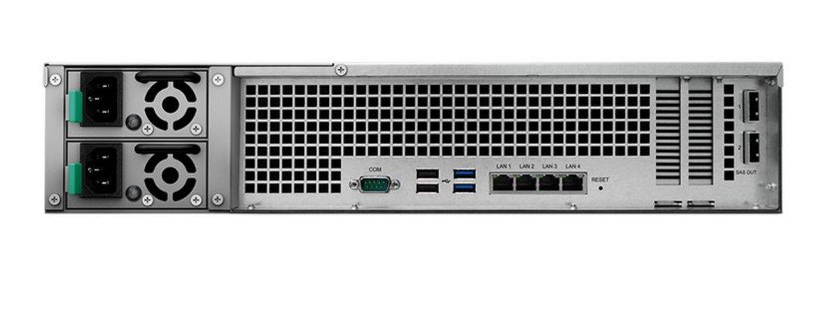 Servidor NAS - Synology RS18016XS+, 12 receptáculos de unidad, núcleo cuádruple 3.3 GHz