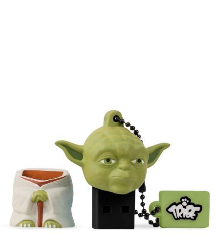 Pendrive de 16 GB - Tribe Star Wars Yoda, USB 2.0, Verde