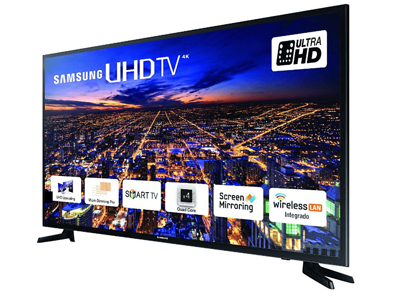 TV LED 60" Samsung 60JU6060, UHD, Smart TV, Quad Core, WiFi integrado