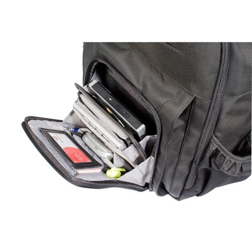 Mochila - Targus Corporate Traveller, para portátiles hasta 15,6", Negro