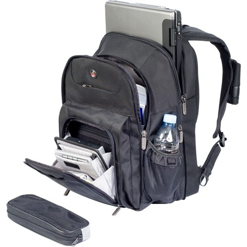Mochila - Targus Corporate Traveller, para portátiles hasta 15,6", Negro
