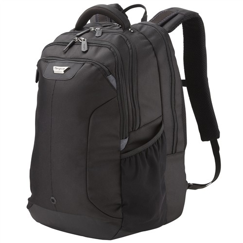 Mochila - Targus Corporate Traveller, para portátiles hasta 15,6", Negro