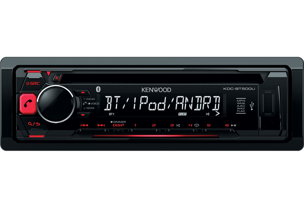 Autorradio - Kenwood KDC-BT500U, Radio, CD, USB, Bluetooth