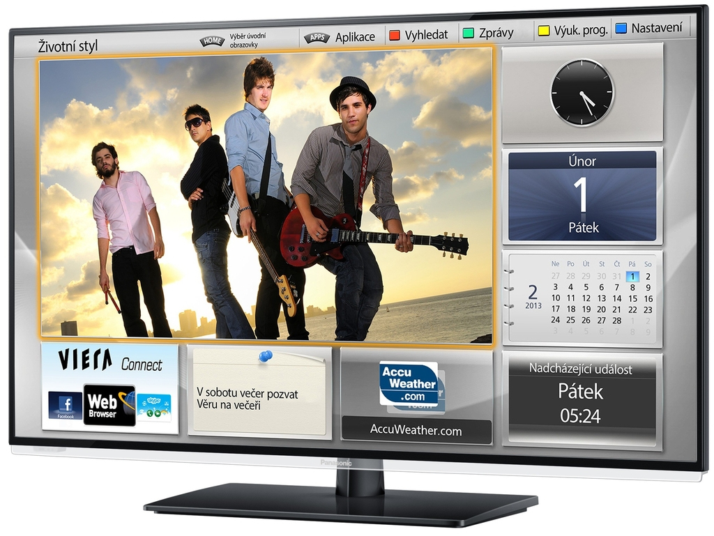 TV LED 42-Panasonic-TX-L-42E6EK-SMART TV,WIFI,100Hz