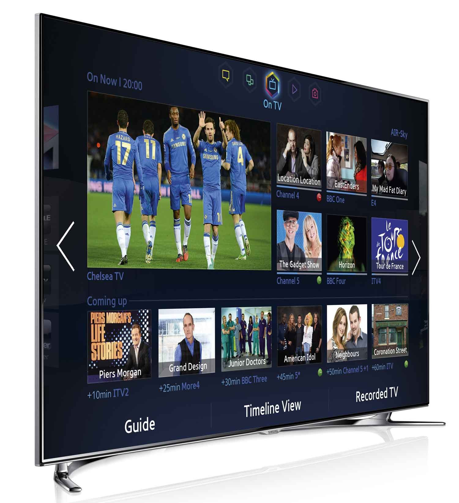 TV LED 40-Samsung-UE40F8000-SMART-TV-WIFI-3D-1000Hz