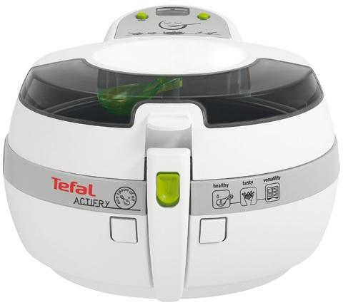 Freidora de aire - Tefal ACTIFRY SNACKING FZ707020 Capacidad de hasta 1kg de alimentos, Desmontable,