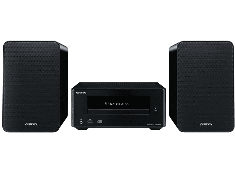 Microcadena | Onkyo CS 245 BT, Negro, Bluetooth, USB, Reproductor