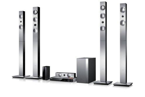 Home Cinema - Samsung HT-F9750W/ZF Blu-ray 3D, altavoces inhalámbricos, 1330 W