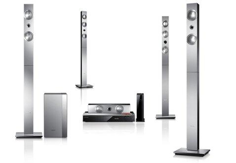 Home Cinema - Samsung HT-F9750W/ZF Blu-ray 3D, altavoces inhalámbricos, 1330 W