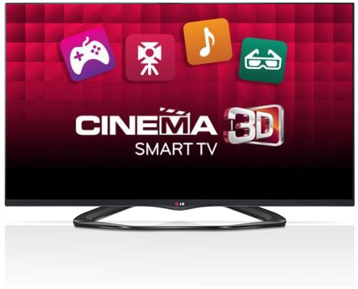TV LED 42" - LG 42LA660S Smart TV, WiFi, 3D, 400Hz