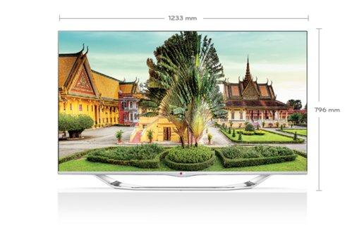 TV LED 60" - LG 60LA740s Smart TV, WiFi, 3D, 800Hz
