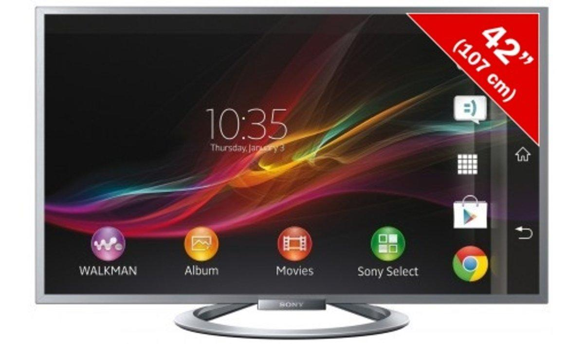 TV LED 42" - Sony Bravia KDL-42W807 Smat TV, 3D, WiFi, NFC