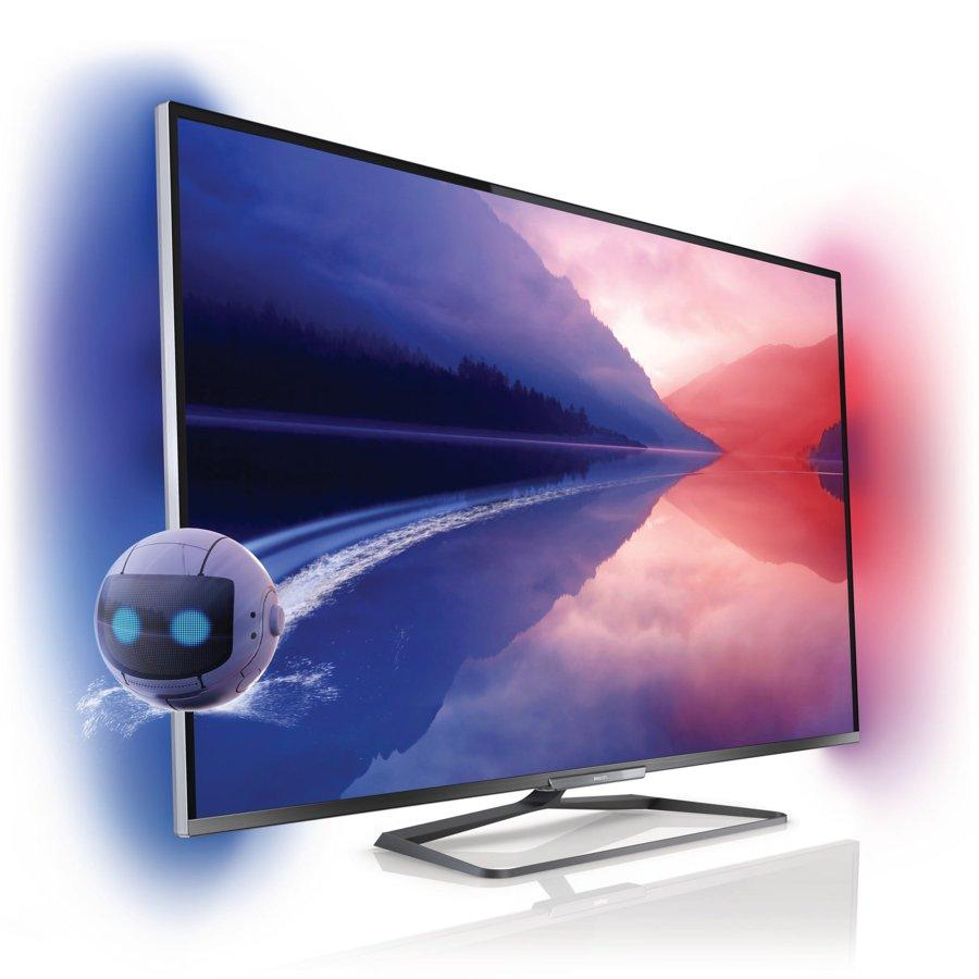 TV LED 60" - Philips 60PFL6008 Smart TV, 3D, WiFi integrado