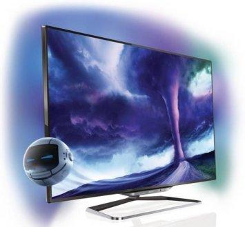 TV LED 40" - Philips 40PFL8008K/12 Smart TV, WiFi, 3D, 1400Hz