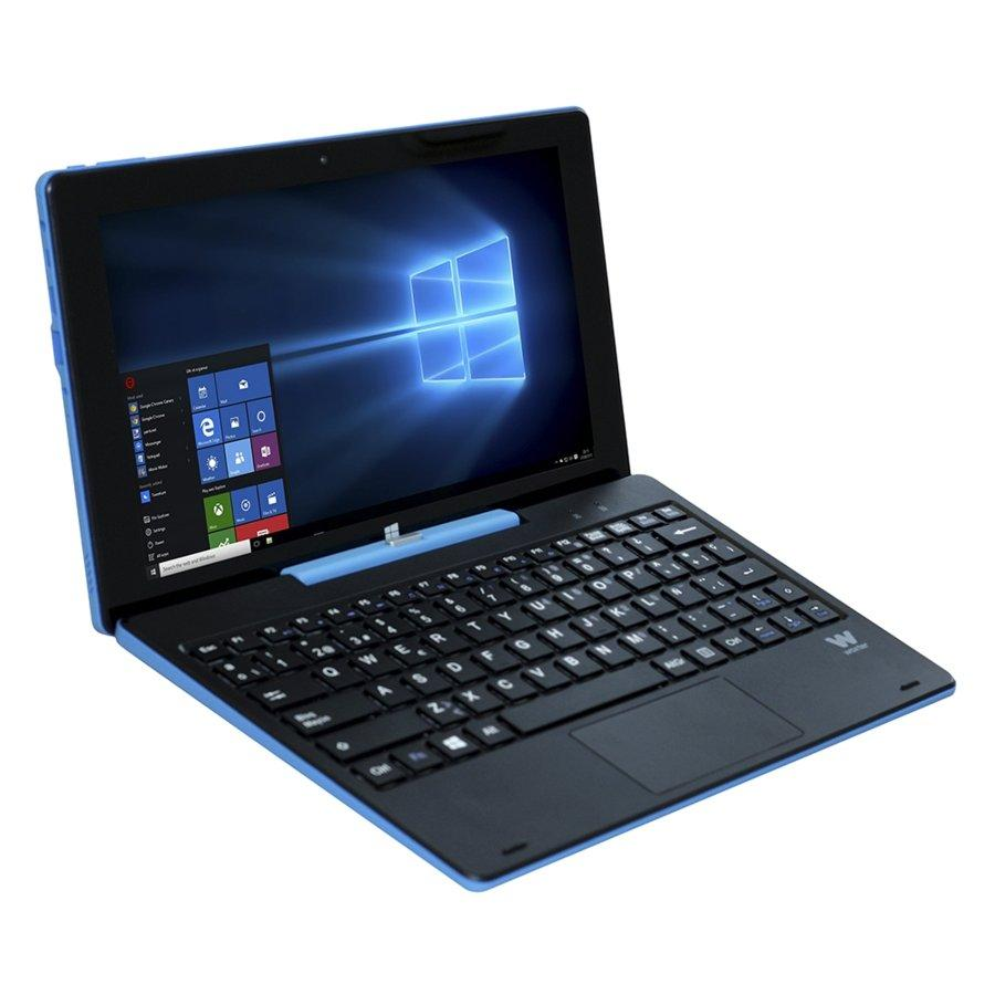 Tablet - Woxter Zen 10, Intel®, 32GB, 2 cámaras, Android y Windows 10+Teclado