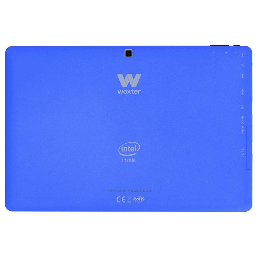 Tablet - Woxter Zen 10, Intel®, 32GB, 2 cámaras, Android y Windows 10+Teclado