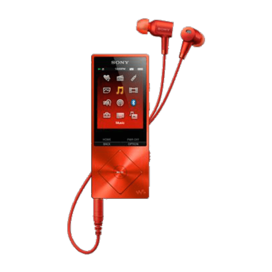 MP4 | Sony NW-A25 Rojo, 16GB, Bluetooth y NFC | MediaMarkt