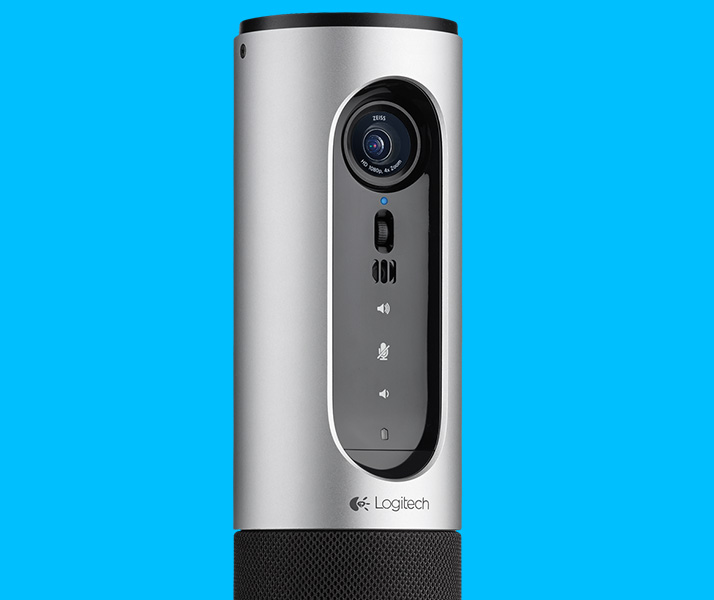 Webcam profesional - Logitech CONNECT CONFERENCE CAM, reuniones 6 personas, HD
