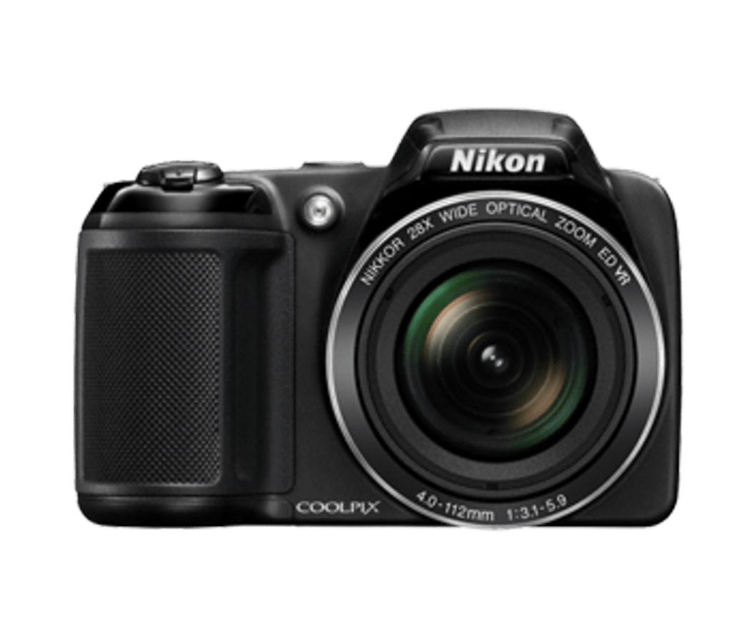 Cámara Bridge - Nikon Coolpix L340 + Estuche + Palo Selfie