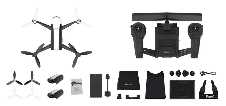 Dron - Parrot, Bebop 2 + Skycontroller, Wifi