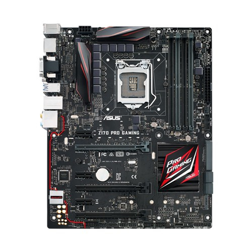 ASUS Z170 PRO Gaming Intel Z170 3400 MHz (OC) DDR4 Soket 1151 ATX