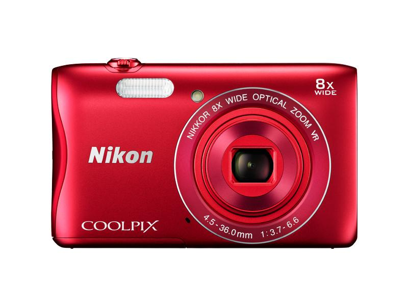 Cámara | Nikon Coolpix S3700, 20.1 Mpx, Zoom 8 x, Ojetivo Nikkor