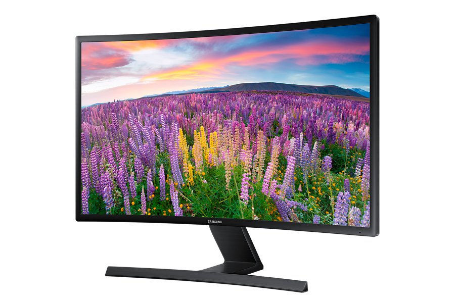 Monitor - Samsung S27E510C, Curvo, Full HD, Negro