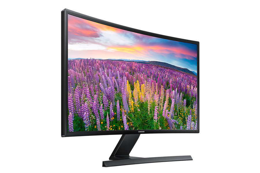 Monitor - Samsung S27E510C, Curvo, Full HD, Negro