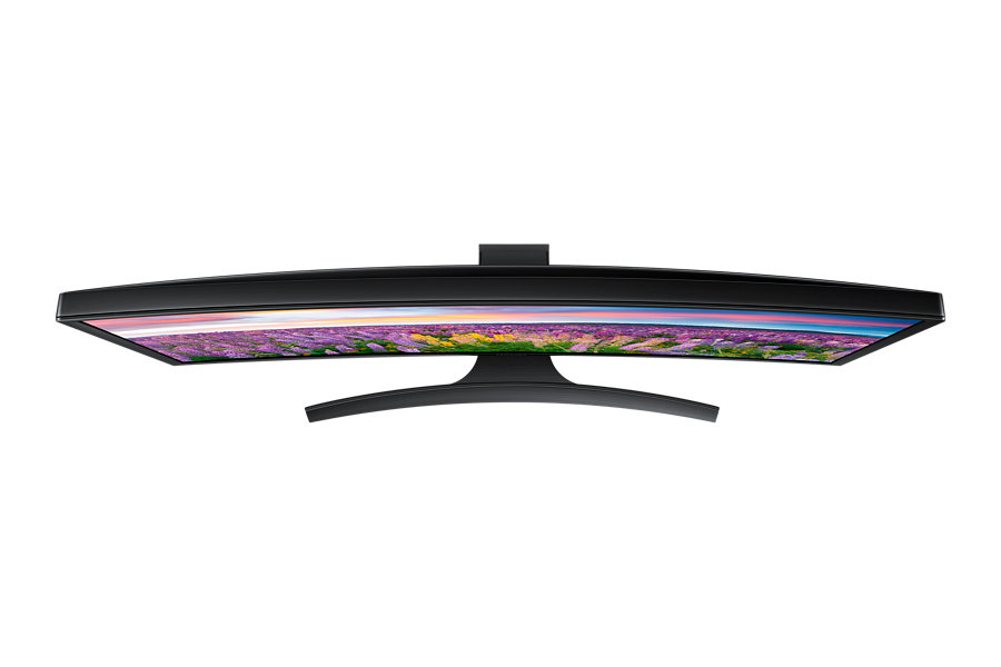Monitor - Samsung S27E510C, Curvo, Full HD, Negro