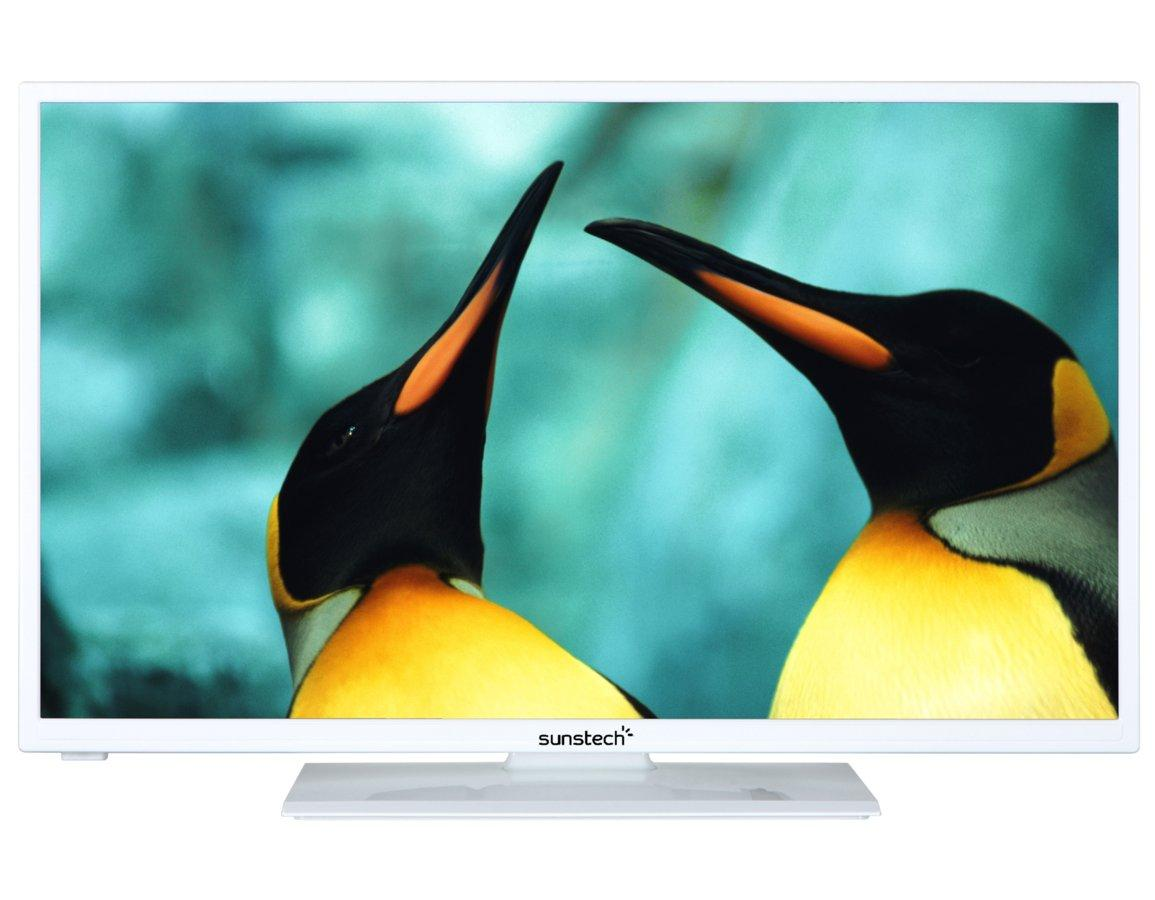 TV LED 32" - Sunstech 32DLEDCLOUD, Blanco, HD, USB